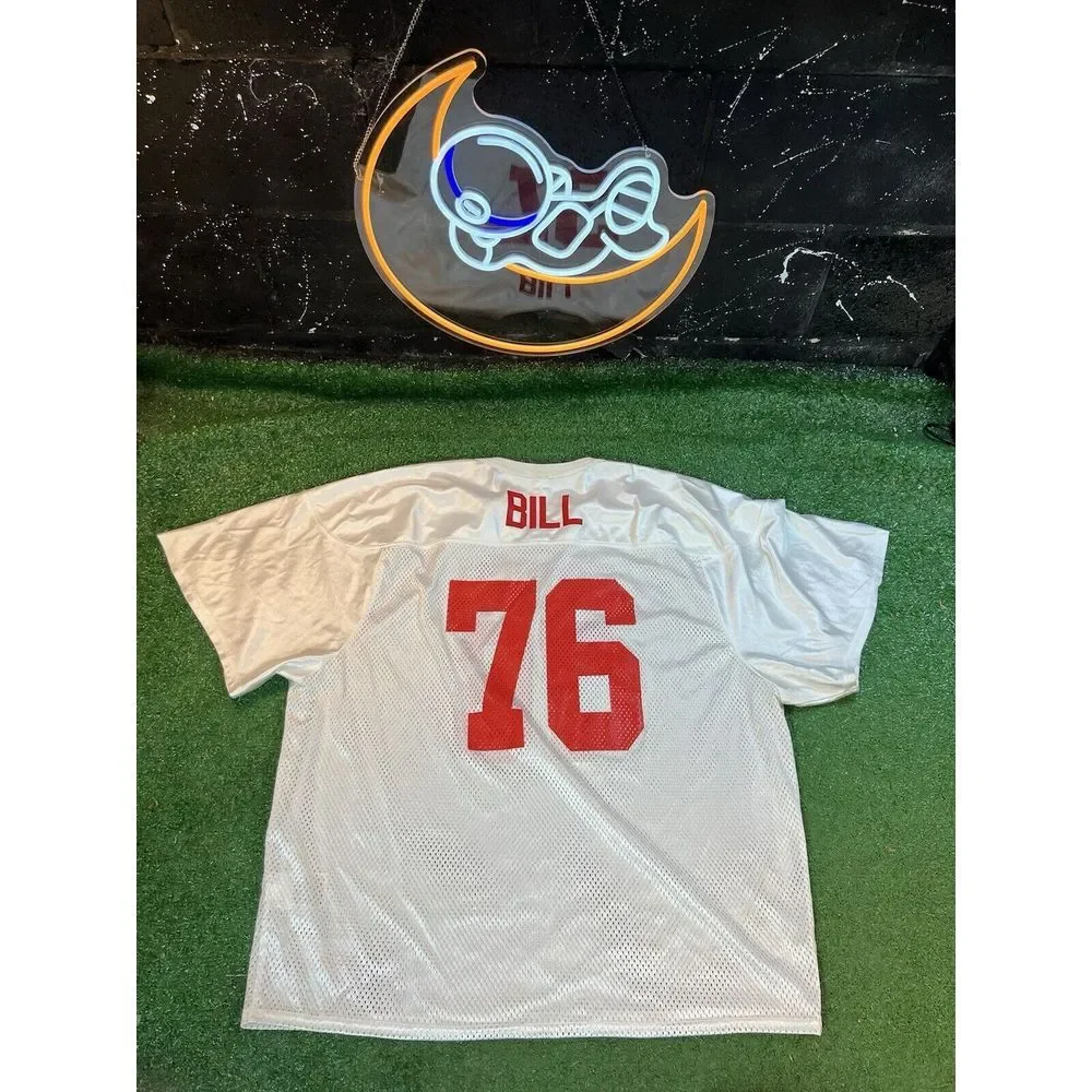 Vintage Nike Team South #76 White Football Jersey Size‎ XXL